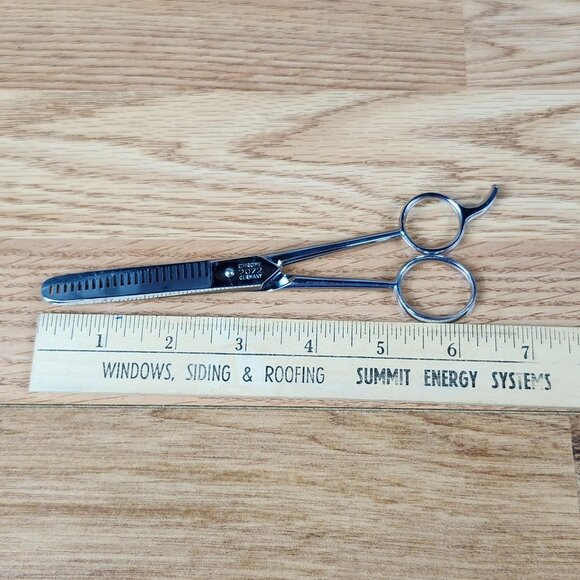 Sears Chrome 2072 Thinning Shears Germany 6.5 Inches Stainless Steel - Picture 4 of 6